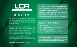 LCA Liverpool Creek Aquariums Biostim Aquarium Fertiliser