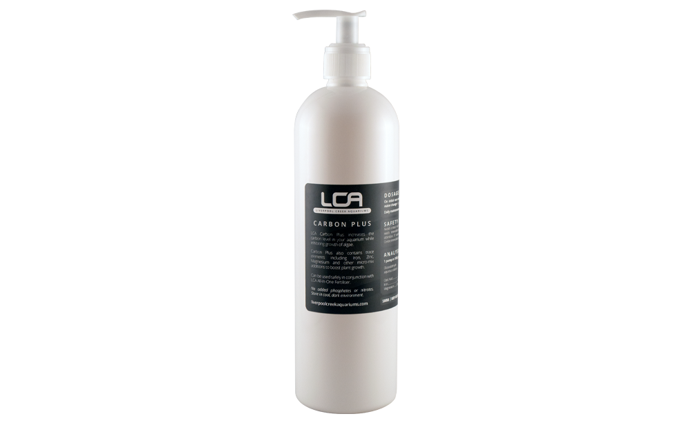 LCA Liverpool Creek Aquariums Carbon Plus Aquarium Fertiliser and Water Treatment