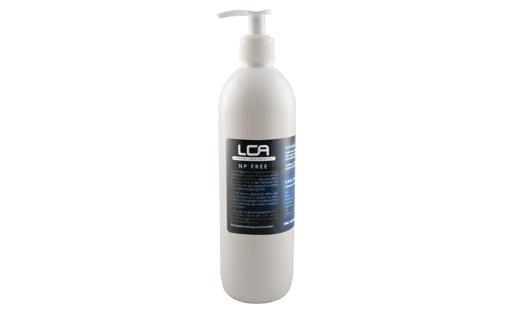 LCA Liverpool Creek Aquariums NP Free Nitrate and Phosphate Free Aquarium plant fertiliser