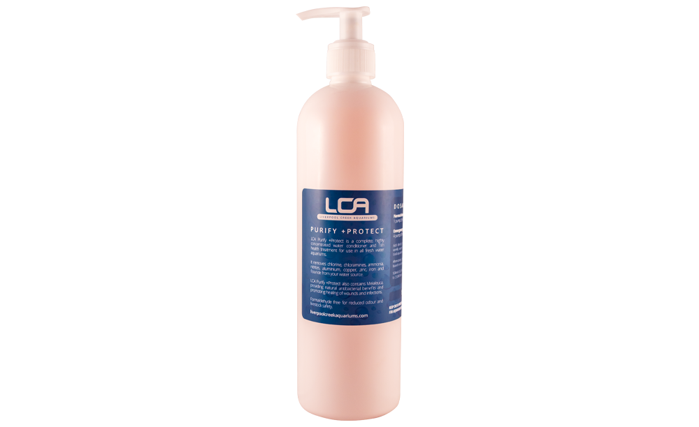 LCA Liverpool Creek Aquariums Purify + Protect Aquarium Water Treatment
